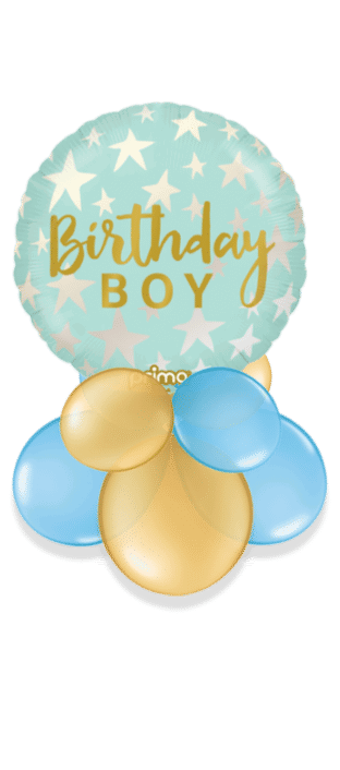 Birthday Boy Stars Balloon