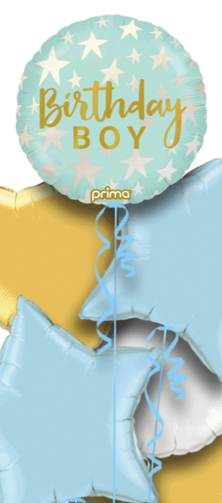 Birthday Boy Stars Balloon