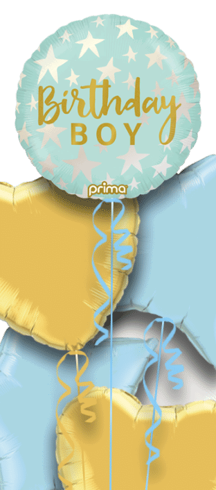 Birthday Boy Stars Balloon