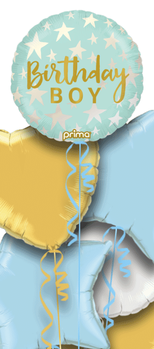 Birthday Boy Stars Balloon