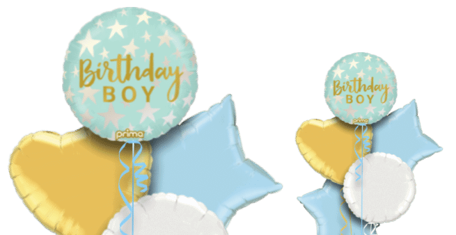 Birthday Boy Stars Balloon
