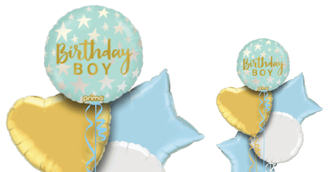 Birthday Boy Stars Balloon