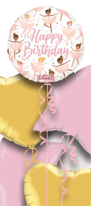 Birthday Ballerinas Balloon