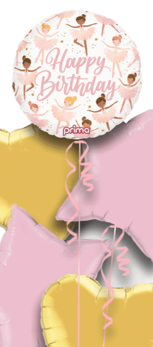 Birthday Ballerinas Balloon