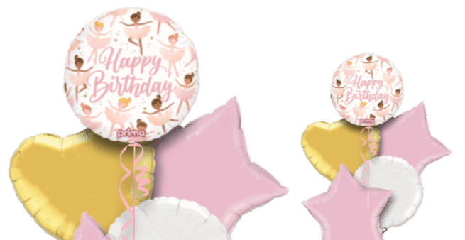 Birthday Ballerinas Balloon