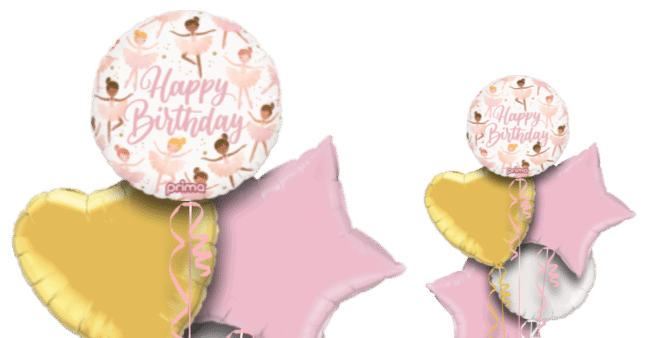 Birthday Ballerinas Balloon