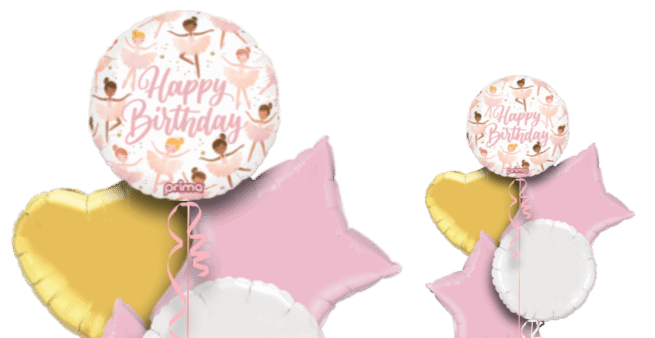 Birthday Ballerinas Balloon