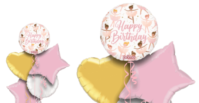 Birthday Ballerinas Balloon