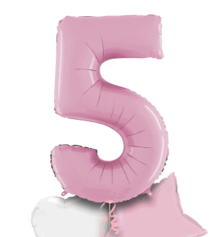 Pastel Pink Big 5 Balloon