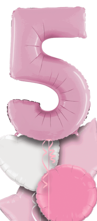 Pastel Pink Big 5 Balloon