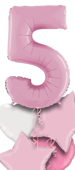 Pastel Pink Big 5 Balloon