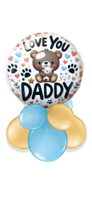 Love You Daddy Balloon
