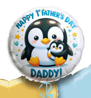 Happy 1st Father's Day  Balloon