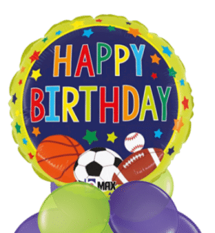 Sports Birthday Balloon