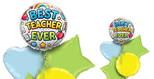 Best Teacher Ever Balloon