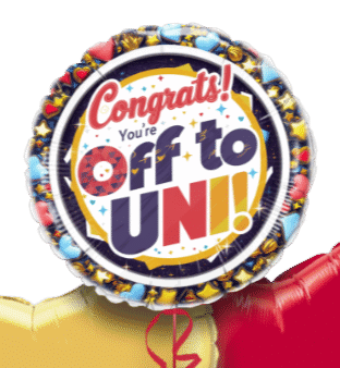 Congrats You're Off to Uni Balloon