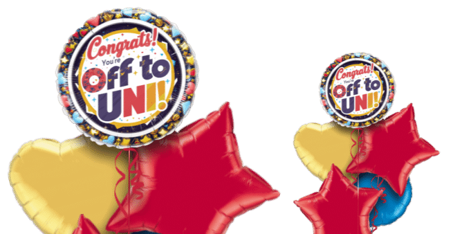 Congrats You're Off to Uni Balloon