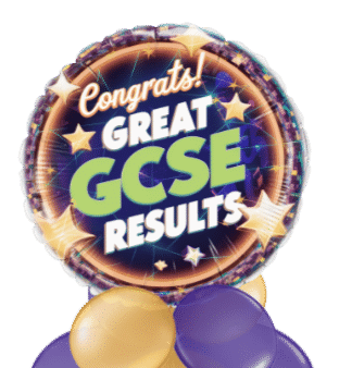 Congrats Great GSCE Results Balloon