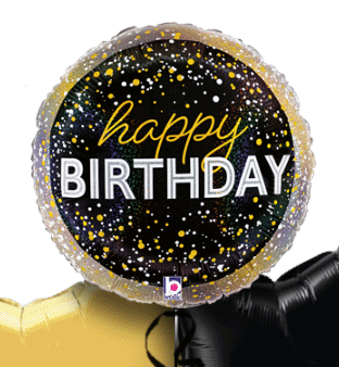 Birthday Glitz Balloon