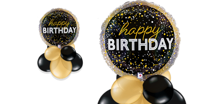 Birthday Party Glitz Balloon