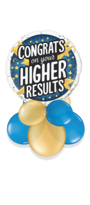 Higher Exam Results Congrats Balloon