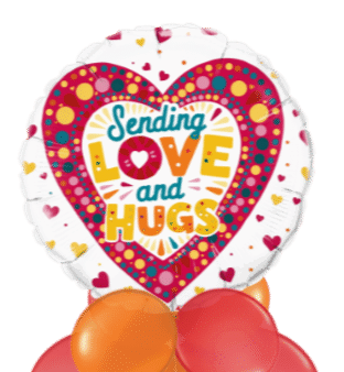 Sending Love and Hugs Balloon