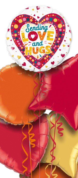 Sending Love and Hugs Balloon