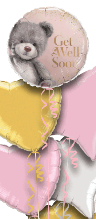 Get Well Soon Bear Balloon