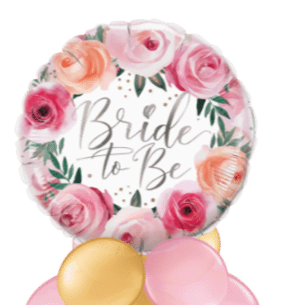 Bride To Be Floral Balloon