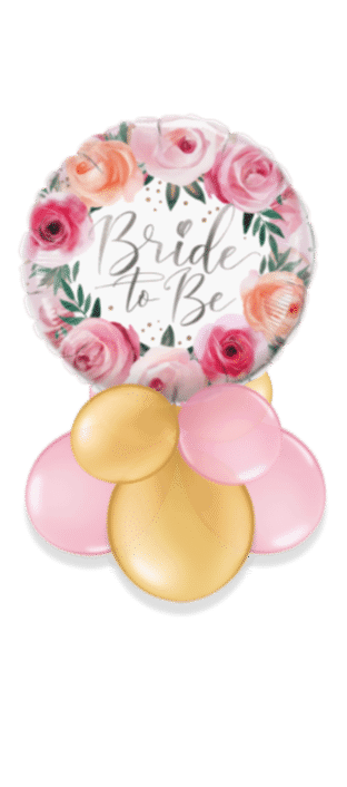 Bride To Be Floral Balloon