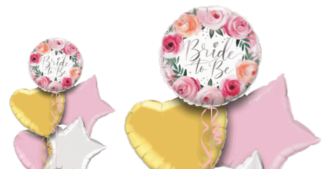 Bride To Be Floral Balloon