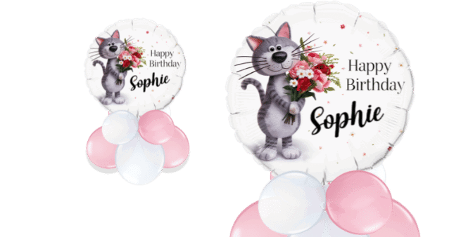 Puddle Paws Birthday Balloon