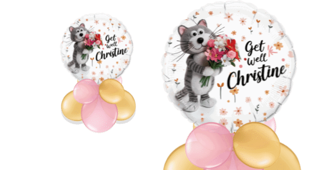 Puddle Paws Get Well Balloon