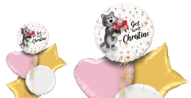 Puddle Paws Get Well Balloon