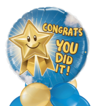 Congrats You Did It Balloon