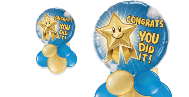 Congrats You Did It Balloon