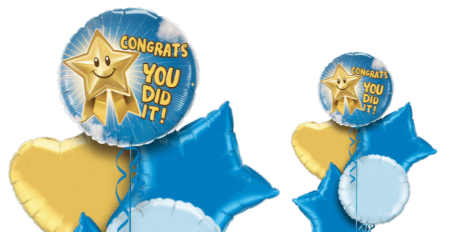 Congrats You Did It Balloon