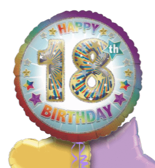 18th Birthday Jumbo Balloon