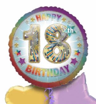 18th Birthday Jumbo Balloon