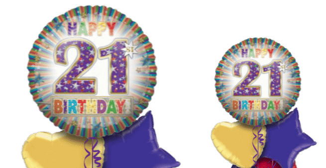 21st Birthday Jumbo Balloon