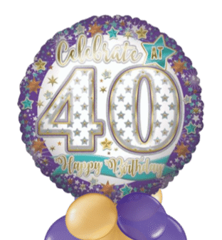 40th Birthday Jumbo Balloon