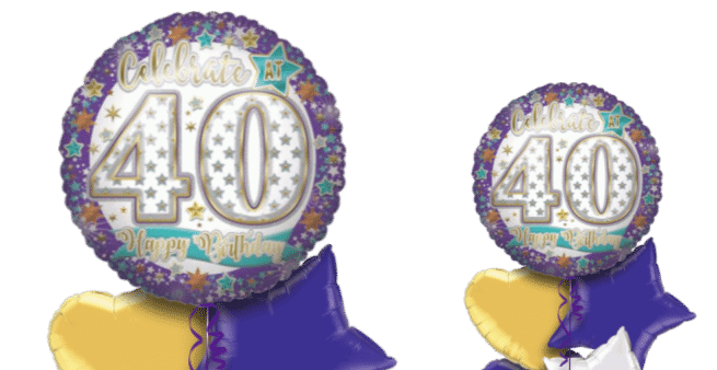 40th Birthday Jumbo Balloon