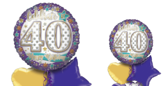 40th Birthday Jumbo Balloon
