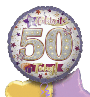 50th Birthday Jumbo Balloon
