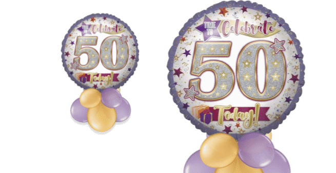 50th Birthday Jumbo Balloon