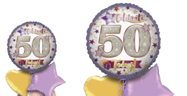 50th Birthday Jumbo Balloon