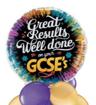 Great Results Well Done on Your GCSE's Balloon