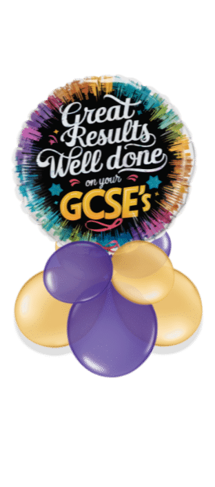 Great Results Well Done on Your GCSE's Balloon