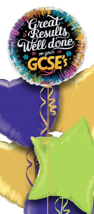 Great Results Well Done on Your GCSE's Balloon