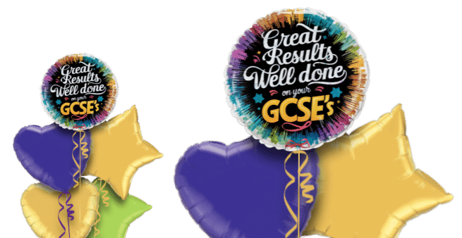 Great Results Well Done on Your GCSE's Balloon